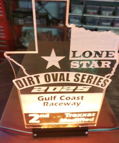 Minimal Display Bases for Lit Acrylic Awards